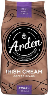 Кава &quot;Arden&quot; 1000г Irish Cream смажена в зернах ароматизована (1/8)***