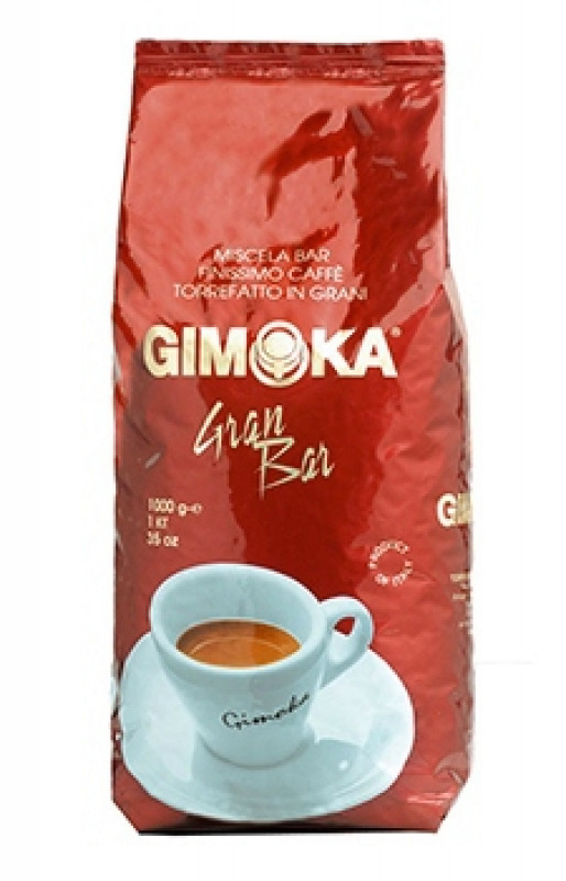 Кава GIMOKA Rosso Gran Bar зерно 1кг червона (1/12)
