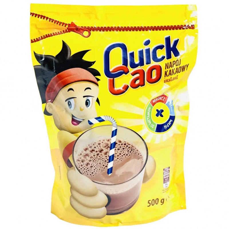 Какао-напій Quick Cao 500г (1/12)