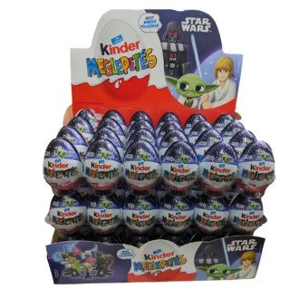 Яйце  сюрприз Kinder Surprise Meglepetes Зоряні Війни для хлопців та дівчат 20г*72