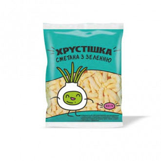 Кук. палички 45г &quot;Сметана з зеленню&quot; Хрустишка (1/20)