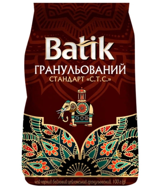 Чай "Batik" 110г Чорний Гранульований СТС м/у (1/32)