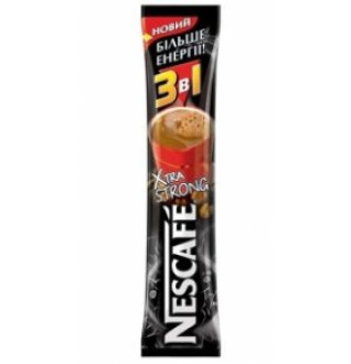 Кава "Нескафе" 3в1 Xtra Strong NEW 12г стік (1*24/20)