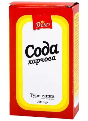 Сода харчова "ДЕКО" 300г (1/40 або 20)