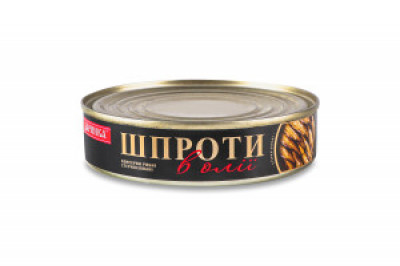 Шпроти в олії &quot;Даринка&quot; 240г ж/б (1/24)