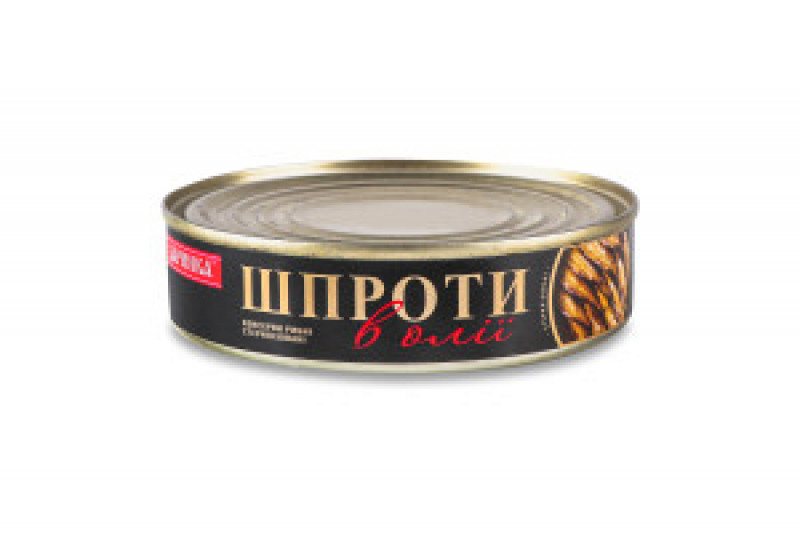 Шпроти в олії &quot;Даринка&quot; 240г ж/б (1/24)