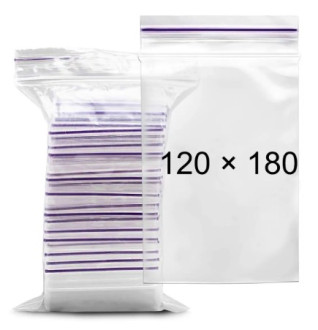 Пакет ZIP 12*18 1 шт. (1/100)