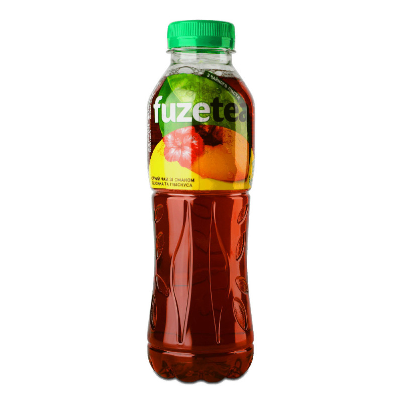 Вода-Чай 1л "Fuzetea" Персик + Гібіскус (1/6)