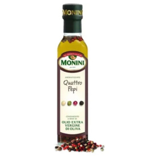 Олія оливкова Monini  4Peppers (4 перці) 250 мл скло (1/6) 