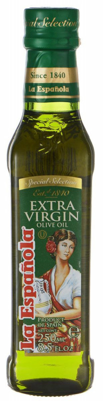 Олія оливкова &quot;La Espanola&quot; Extra Virgin с/б 250мл (1/12)