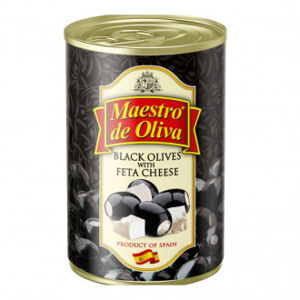 Маслини з сиром Фета 280г Maestro de Oliva  (1/12) 