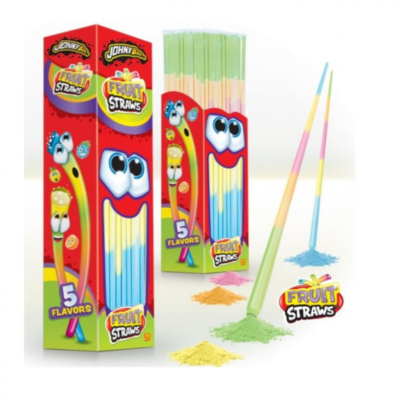 Пудра фруктова в Трубочці XXL Fruits Straws (коробка) 12г*150шт