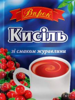 Кисіль Журавлина 65г &quot;Впрок&quot; (1/50) 