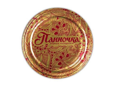 Кришка закаточна "Панночка на золоті" СКО (1*50/600)
