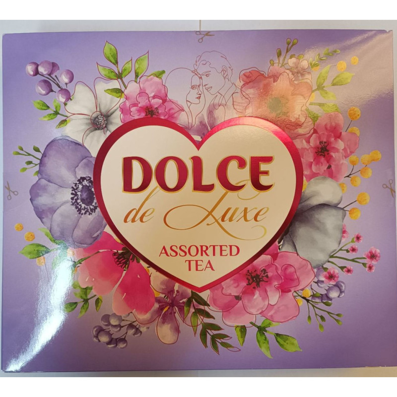 Чай "DOLCE de Luxe" 36ф/п*2г набір ASSORTED Асорті конверт (коробка) (1/6)