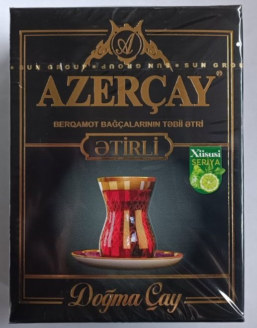 Чай "Azercay" 100г Flavoured чорний з аром.берамота (1/24)