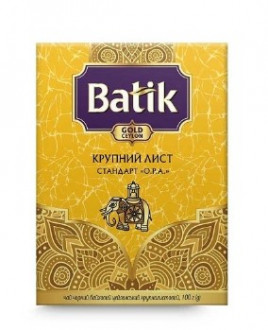 Чай &quot;Batik&quot; 100г Gold Крупнолистовий (1/7)