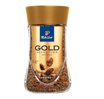 Кава  Tchibo Gold Selection 100г розчинна с/б (1/6)