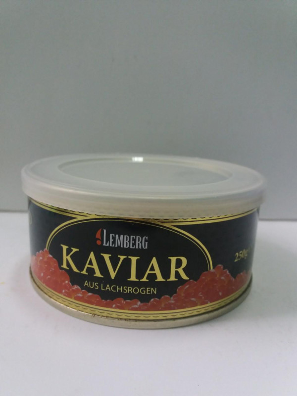 Ікра горбуші червона Kaviar Alaska Gold LEMBERG 250г (1/1)