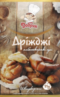 Дріжджі сухі 11г Добрик (1/50)