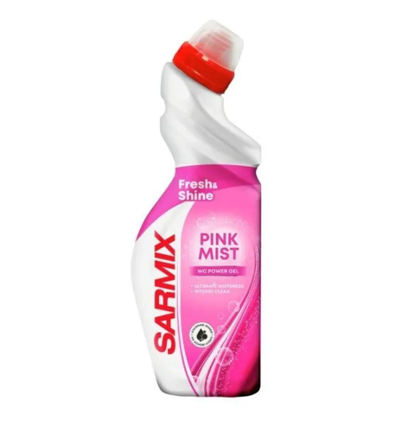 Засіб д/чищення сантехніки/унітазу Pink Mist 750мл SARMIX (1/18) 