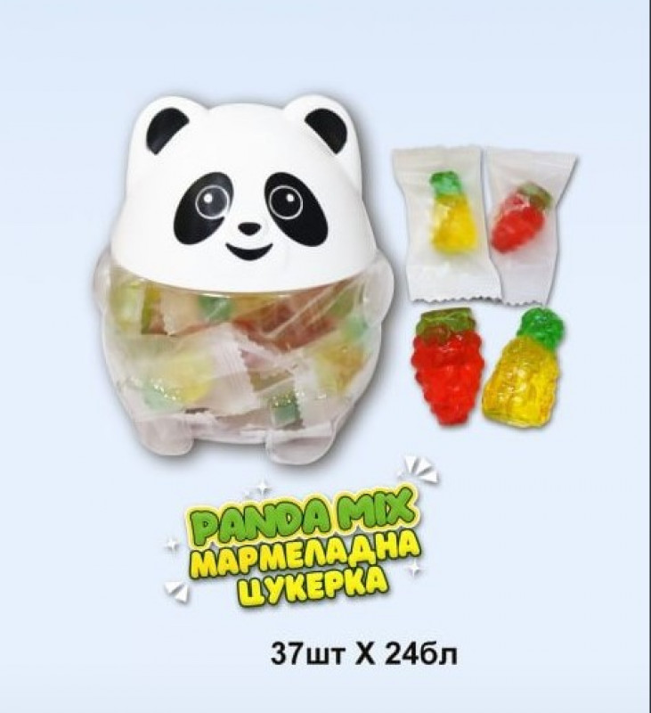 Мармеладна цукерка Панда (скарбничка) 3,7г*37шт 