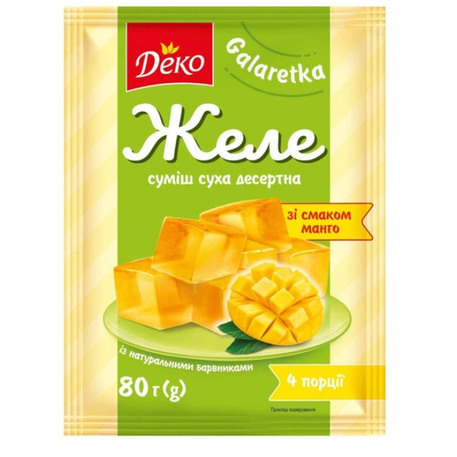 Желе Манго 80г NEW "Деко" (1/20)