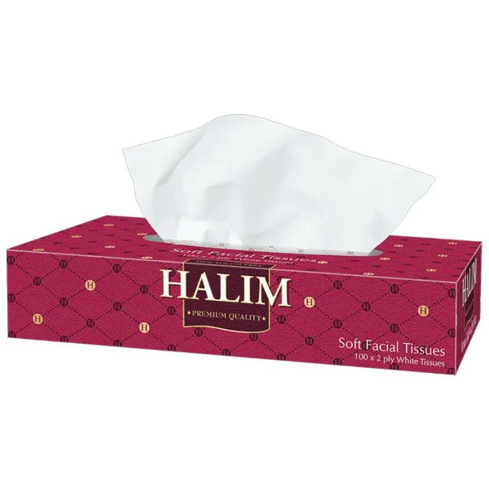 Серветки "Halim" паперові, двошарові 100шт. (1/40)
