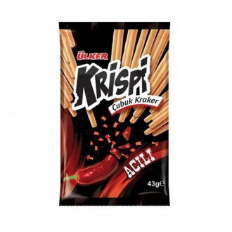 Крекер KRİSPİ Sticks Чілі ULKER 43г*15