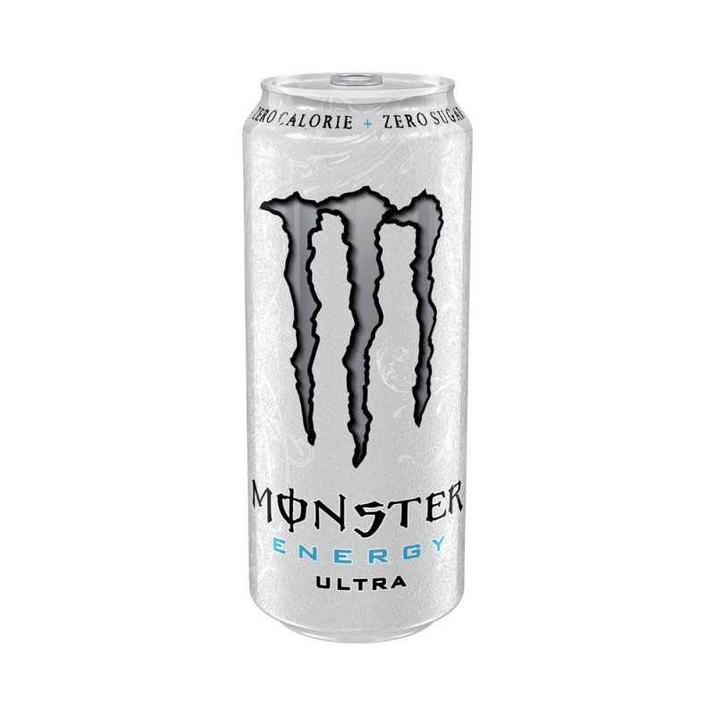 Вода -напій енергетичний Monster Energy Ultra (без цукру) 0,5л ж/б (1/12)