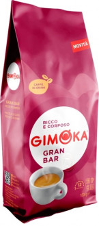 Кава GIMOKA Rosso Gran Bar зерно 1кг червона (1/12)