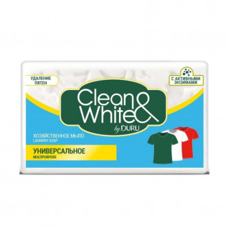 Мило господарське універсальне 4*120г clean&amp;white Duru (1/21)