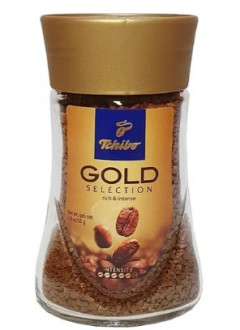 Кава  Tchibo Gold Selection  50г розчинна с/б (1/12)