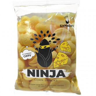 Кук. палички солоні &quot;Ninja&quot; Сир 65г (1/20)