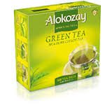 Чай "Alokozay Tee" 100п*2г Зелений (1/6) ЗНИЖЕНО ЦІНУ