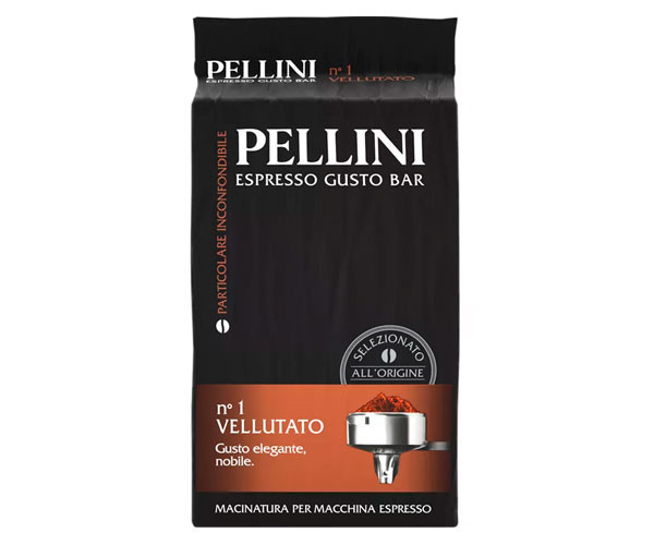 Кава Pellini мелена Gustobar Vallutato N1  250г вакуум (1/20)