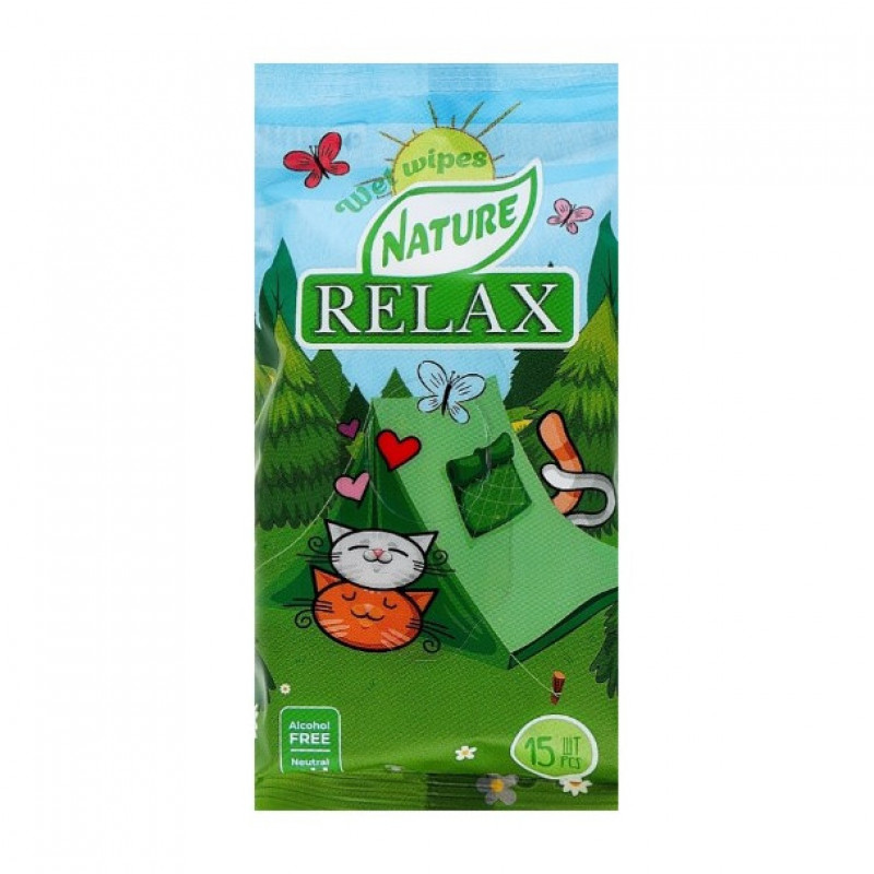 В.серветки 15шт &quot;TM RELAX&quot; Гірський (1/150)