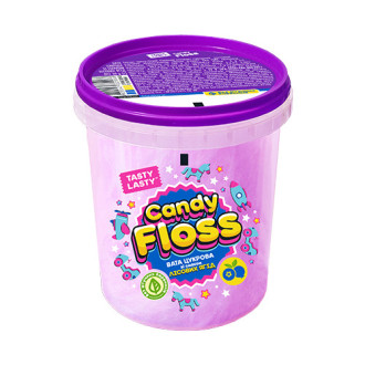 Вата цукрова 30г Лісові Ягоди "Tasty Lasty" відро (1/16)