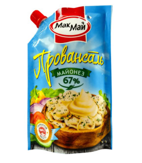 Майонез Провансаль Класичний 67% "МакМай" д/п 270г (1/20)