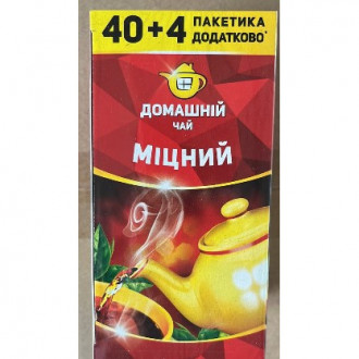 Чай &quot;Домашній&quot;  44пх1,5г Міцний ВЕЛИКА (1/12)