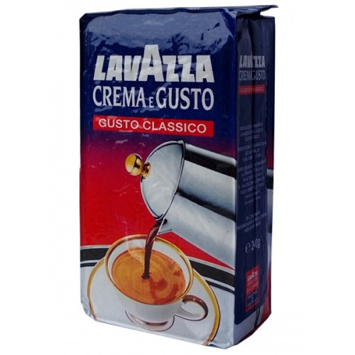 Кава "Lavazza" мелена  Crema e Gusto 250г РОЗВАКУУМ