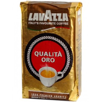 Кава "Lavazza" мелена  Qualita Oro 250г ЗОЛОТА РОЗВАКУУМ