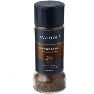 Кава Davidoff  Espresso 57 100г розчинна с/б (1/6)