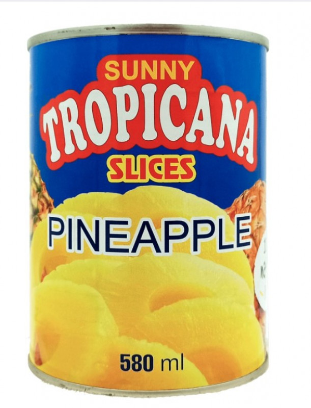Ананас кільцями 580мл Tropicana (1/24)
