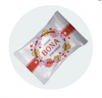 Цукерки 1кг &quot;Bona&quot; Кокос ChoccoVia 