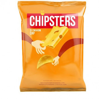 Чипси натуральні 25г &quot;Chipster's&quot; Сир (1/56)