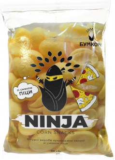 Кук. палички солоні &quot;Ninja&quot; Піца 65г (1/20)