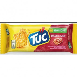 Крекер солений 100г TUC зі смаком бекону (1/24)
