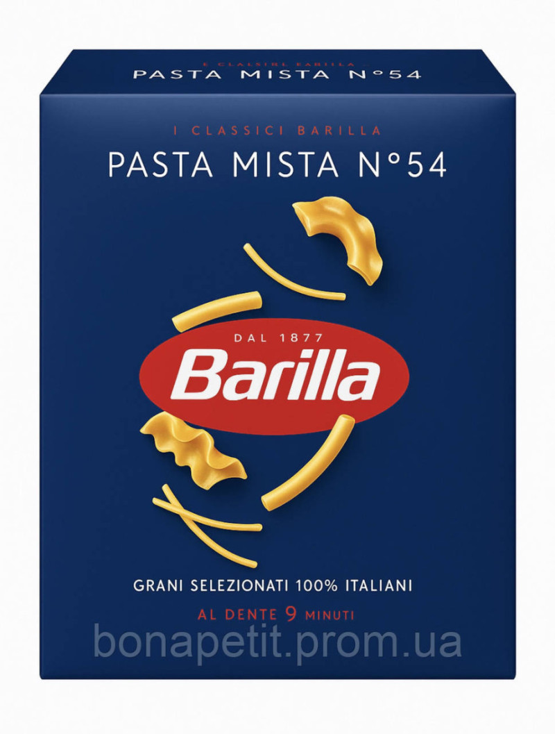 Макарони 500г Barilla Pasta Mista №54 (Мікс) (1/28)