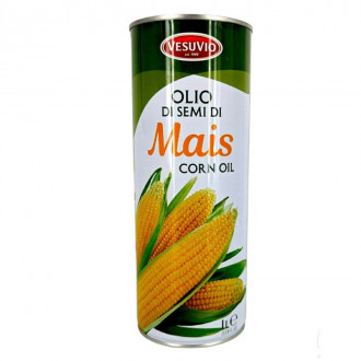 Олія кукурудзяна Olio Mais Corn 1л VesuVio ж/б (1/12)